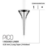 Vertix Pico - 1RL .25mm Long Taper (20 pack)