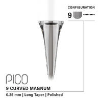 Vertix Pico - 9CM .25mm Long Taper (20 pack)