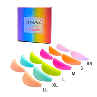 Noemi Silicone Pads Rainbow (Mix Box 6 pairs)