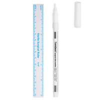 Sterile Surgical Marker - White 1mm