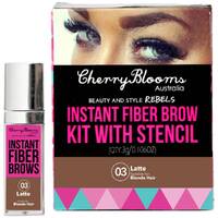 Cherry Blooms Mineral Fibre Brow Kit - Latte (Old Packaging)
