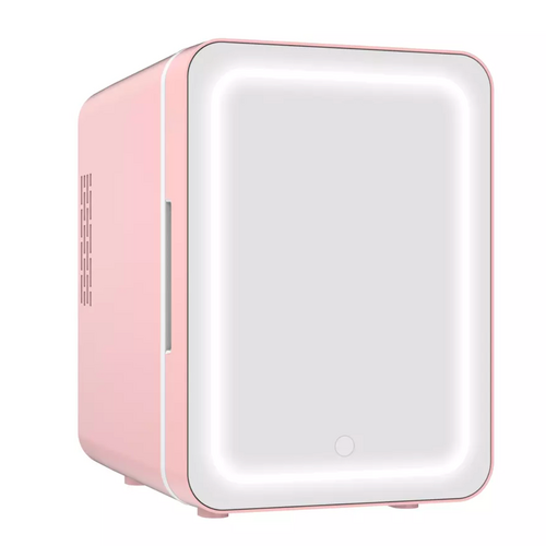 Beauty Fridge with Mirror and LED Light (3 litre)