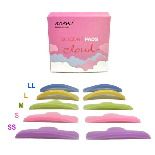 Noemi 'Cloud' Silicone Pad U-Curl (5 pairs)