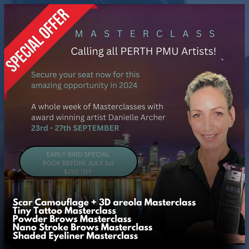 PMU Masterclasses with D'Air by Danielle Cosmetic Tattoo Academy
